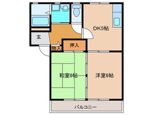 アート林Ⅱ　Ｃ棟の物件間取画像